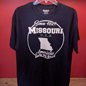 Missouri Show Me State Shirt NWOT